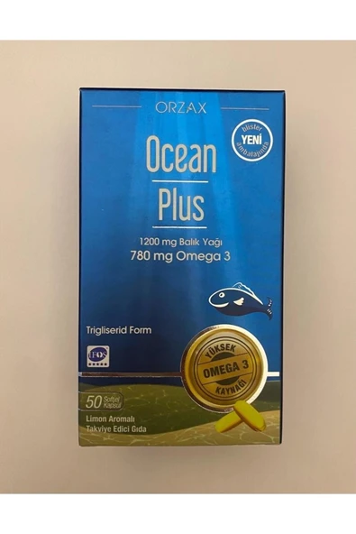 Ocean Plus 1200 mg 50 Kapsül Blister ürün görseli 1