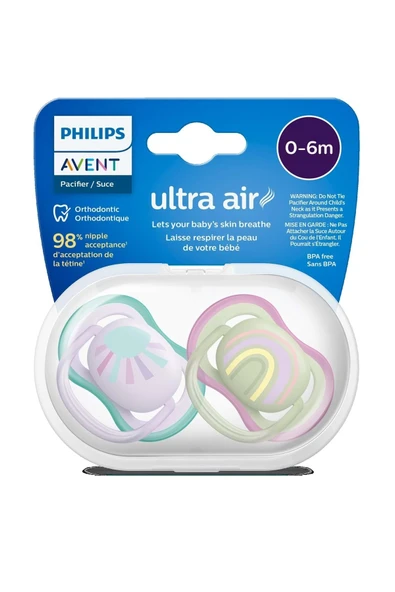 Ultra Air Emzik 0-6 Ay 2li Kız Scf085/59 ürün görseli 1