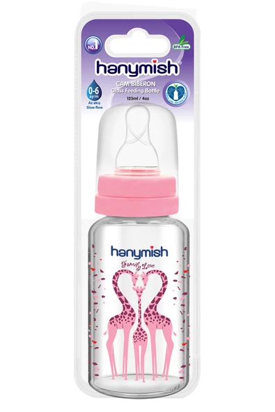Doğal Cam Biberon 125 Ml - Resim 2