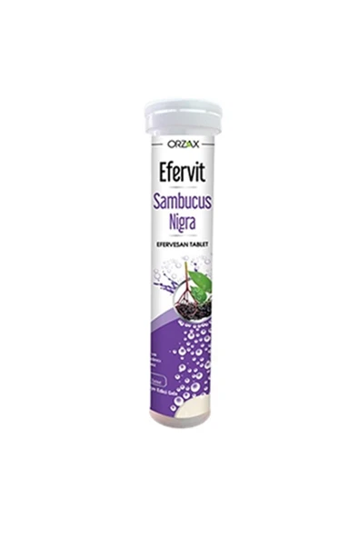 Efervit Sambucus Nigra 20 Efervesan Tablet (dcn101) ürün görseli 1