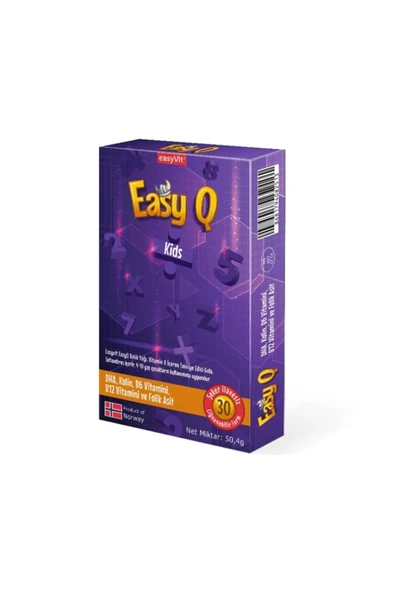 Easy Q Kids 30 Çiğneme Tableti ürün görseli 1