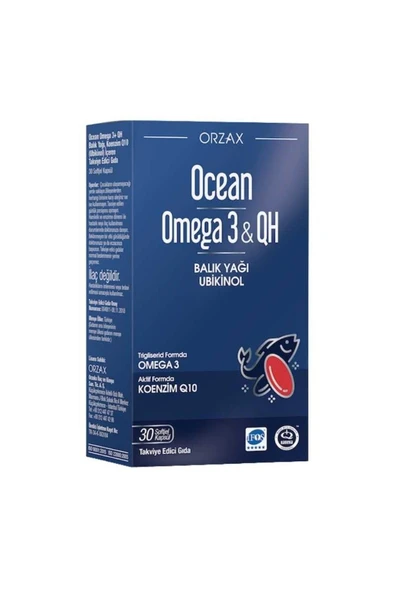 Plus Omega 3 & Qh 30 Kapsül ürün görseli 1