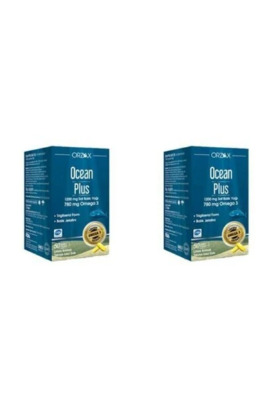 Ocean Plus 1200 Mg Balık Yağı Limon Aromalı X2 Adet ürün görseli 1