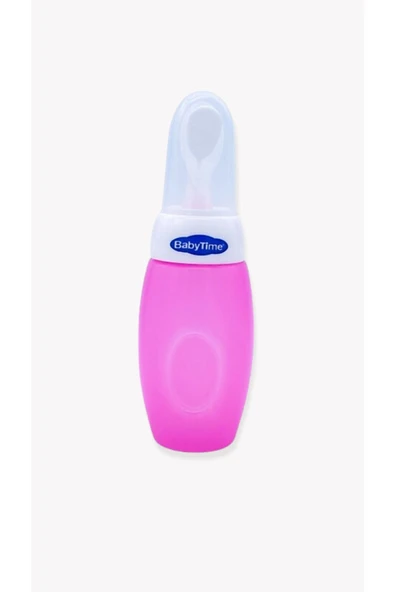 Baby Time Kaşıklı Biberon-pembe ürün görseli 1