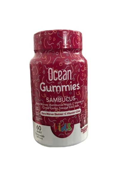 Ocean Gummıes Sambucus Kıds Cıg. Jel Form ürün görseli 1