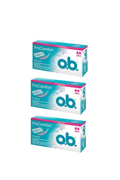 Mini 16'lı x 3 Adet Tampon ürün görseli 1