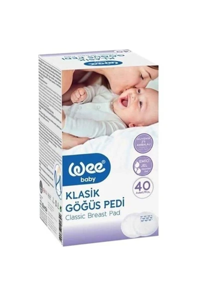 Wee Göğüs Pedi Klasik 40 Adet ürün görseli 1