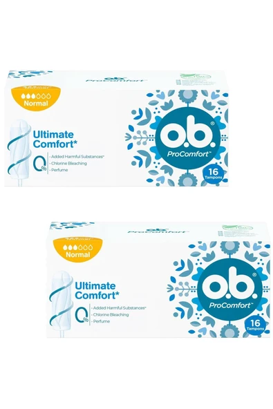 Pro Comfort Normal Tampon 16 lı 2 ADET ürün görseli 1