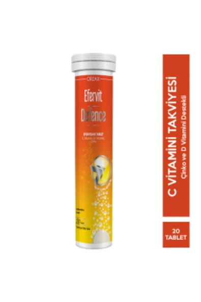 Efervit Defence 20 Efervesan Tablet ( 1 ADET ) ürün görseli 1