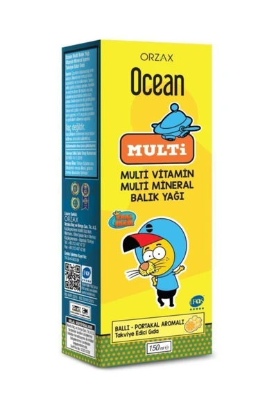 Ocean Multi Şurup 150 ml ürün görseli 1