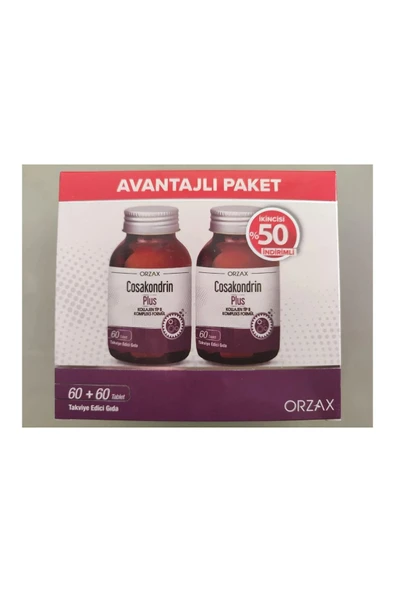 Cosakondrin Plus 60 Tablet Avantaj Paketi 2 ADET ürün görseli 1