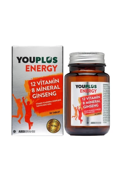 Energy Vitamin Ve Mineral Kompleksi 30 Tablet ürün görseli 1