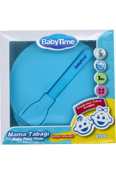 Bt221 Kaydırmaz Mama Tabağı Mavi ürün görseli 1