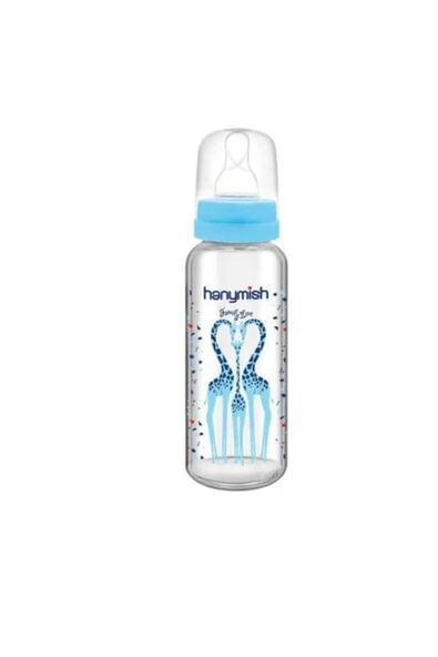 Kulplu Cam Biberon 125 ml ürün görseli 1