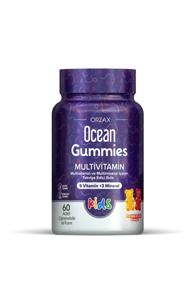 Gummies Multivitamin Kids 60 Adet Çiğnenebilir Jel ürün görseli 1