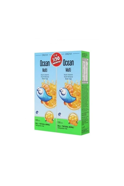 Ocean Multi Şurup 150 ml - İkincisi %50 ürün görseli 1