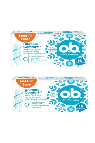 Pro Comfort Süper Tampon 16 lı 2 ADET ürün görseli 1