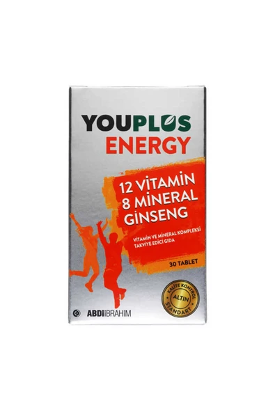 ENERGY VİTAMİN MİNERAL 30 TABLET - Resim 4