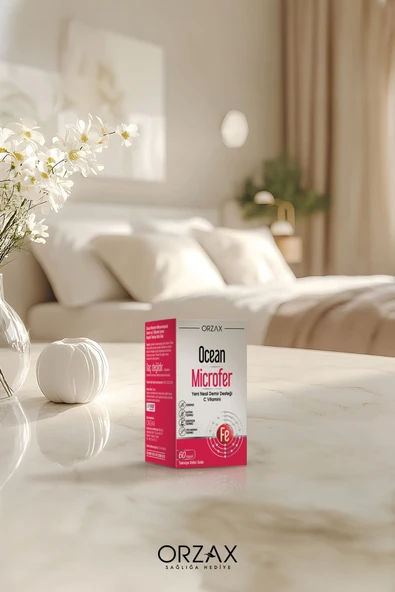 Ocean Microfer Demir ve C Vitamini 60 Kapsül - Resim 5