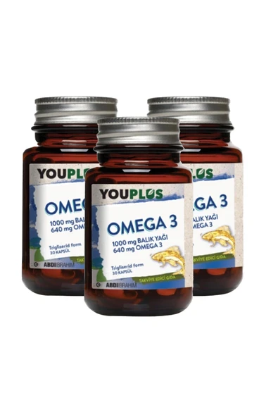 Omega 3 30 Kapsül 3 Adet ürün görseli 1