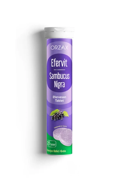 Ocean Efervit Sambucus Nigra Efervesan 20 Tablet ürün görseli 1