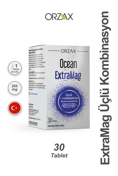 Ocean ExtraMag Üçlü Kombinasyon 30 Tablet ürün görseli 1
