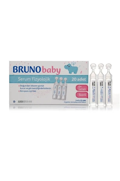 Bruno Baby Serum Damla 5 ml x 20 Adet ürün görseli 1