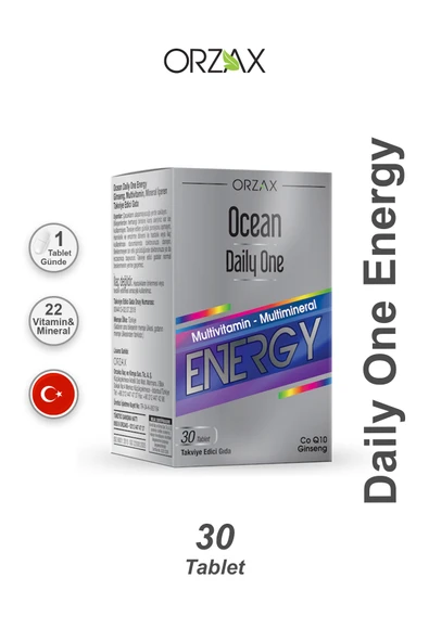 Ocean Daily One Energy Takviye Edici Gıda 30 Tablet ürün görseli 1