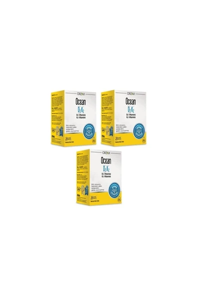 D3k2 Vitamin Damla 20 Ml (3 Adet) ürün görseli 1
