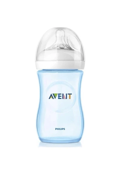 Avent Natural PP Biberon 260 ml - Mavi ürün görseli 1