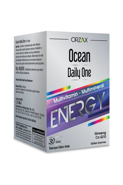 Daily One Energy Multivitamin 30 Tablet ürün görseli 1