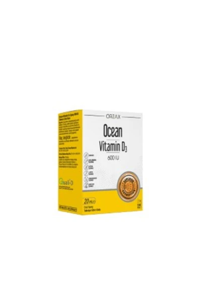Ocean Vitamin D3 600 Iu Oral Sprey 20 Ml ürün görseli 1
