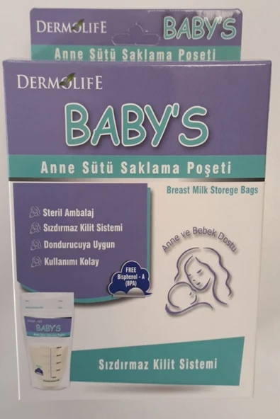 Baby's Süt Torbası 20'li (3 Adet) 60'lı Ekonomik Paket ürün görseli 1
