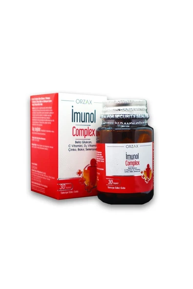 Orzax Imunol Complex 30 Kapsül ürün görseli 1
