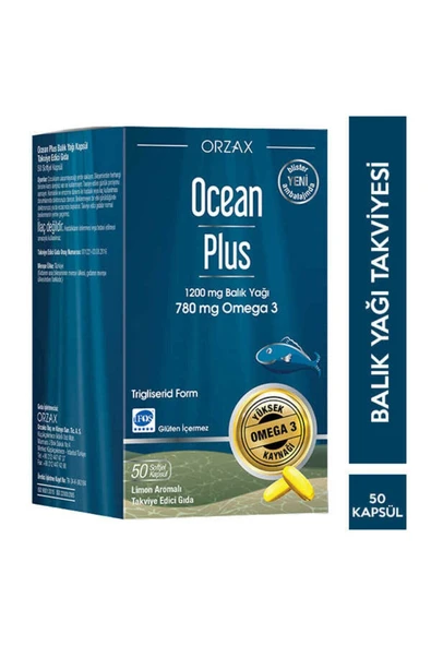 Ocean Plus 1200 mg 50 Kapsül ürün görseli 1