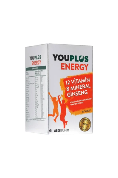 Energy Vitamin Mineral Kompleksi 30 Tablet ürün görseli 1