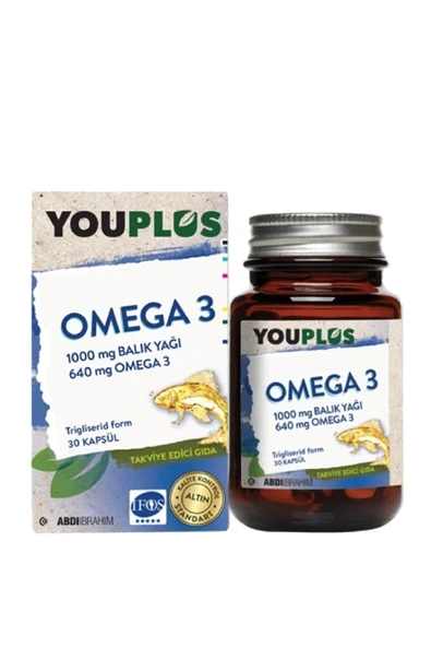 Omega 3 1000 Mg 30 Kapsül ürün görseli 1