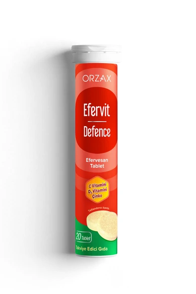 Orzax Efervit Defence Efervesan 20 Tablet ürün görseli 1