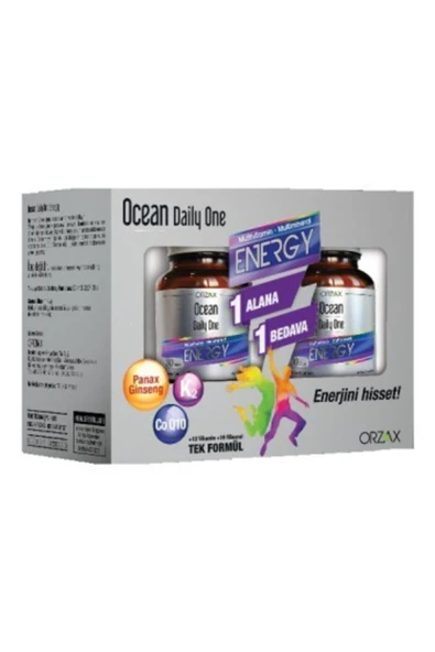 Ocean Daily One Energy 1+1 (30+30) Tablet ürün görseli 1