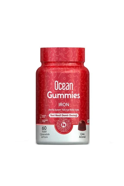 Ocean Gummies Iron 60 Jel Form ürün görseli 1