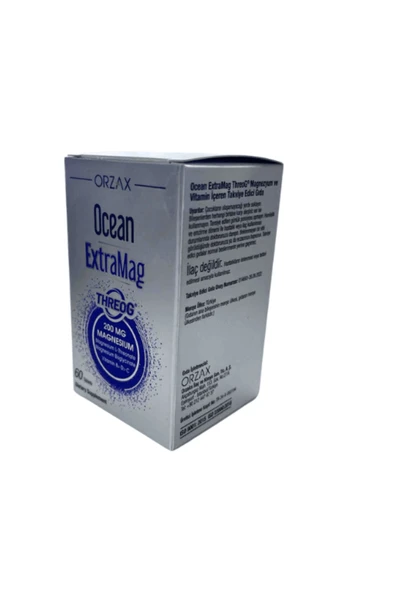 Ocean Extramag Thereog 200 Mg Magnesium 60 Tablet - Resim 3