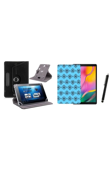 corcishop Fluo Cinema Uyumlu Set Universal Tablet Kılıfı Nano Ekran Koruyucu+kalem ürün görseli 1