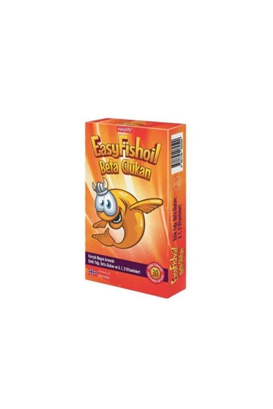 Easyvit Easyfishoil Beta Glukan 30 Jel Form ürün görseli 1