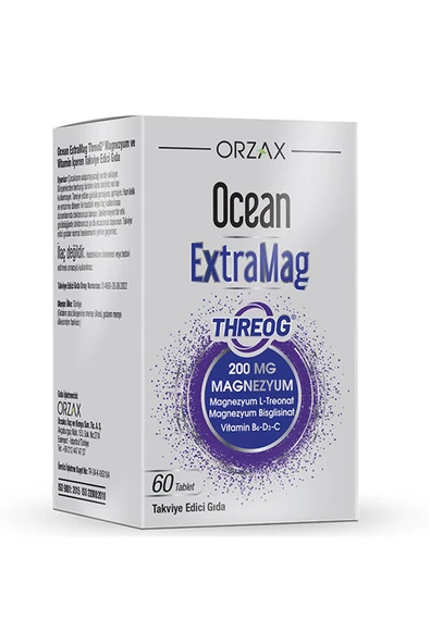 Extramag Threog Takviye Edici Gıda 60 Tablet ürün görseli 1
