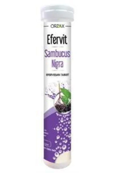 Efervit Sambucus Nigra 20 Efervesan Tablet ürün görseli 1