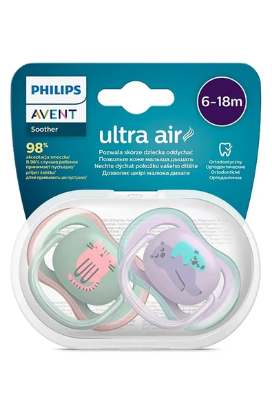 SCF085/18 Ultra Air Emzik 6-18 Ay 2li Kız ürün görseli 1
