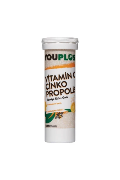 Vitamin C, Çinko & Propolis 20 Efervesan Tablet - Resim 3