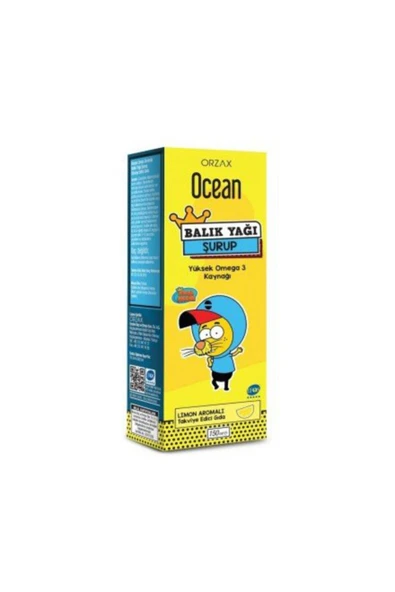Limon Aromalı Ocean Balık Yağı 150 ml ürün görseli 1