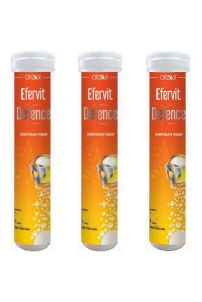 Efervit Defence 20 Efervesan Tablet 3 Kutu ürün görseli 1