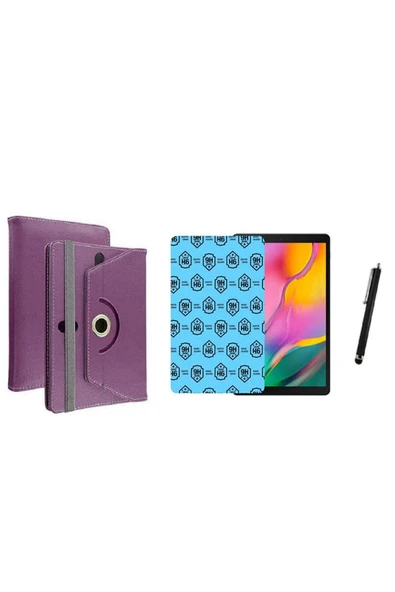 corcishop Hometech Quad Tab 10 Uyumlu Set Universal Tablet Kılıfı Nano Ekran Koruyucu+kalem ürün görseli 1